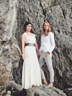 seaside wedding in Northern California